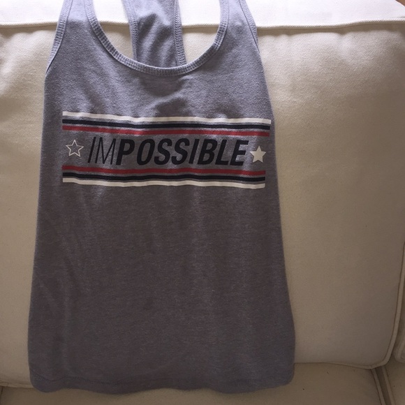 MuscleBox Razor Back Athletic Tee Gray - Picture 6 of 8